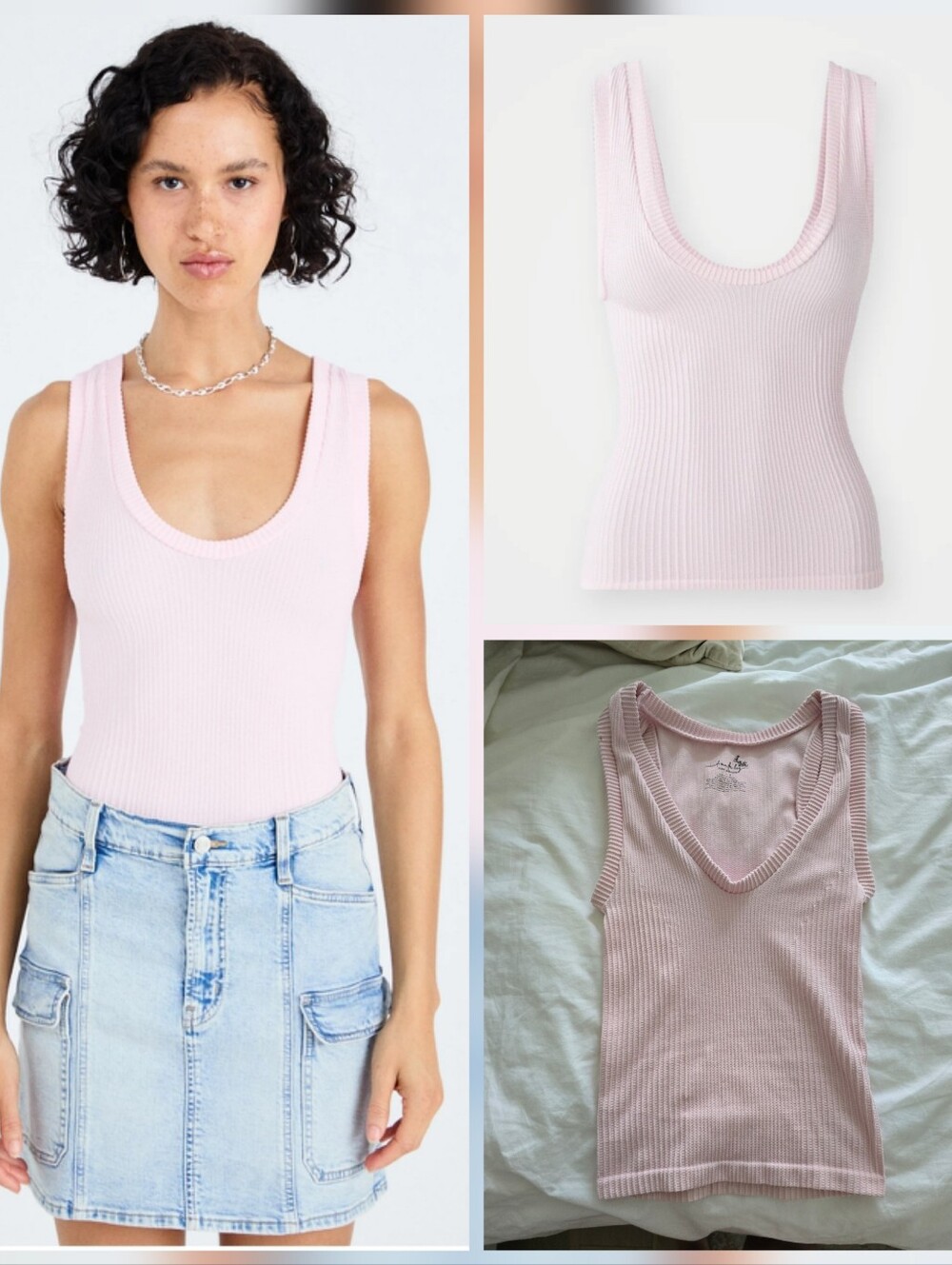 Free People CLEAN SLATE TANK - Top